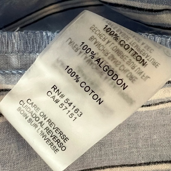 NWOT Tommy Hilfiger Blue Ruffled Polo Collar Sundress - Picture 5 of 6